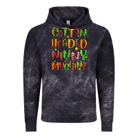Cloud Black cotton headed ninny muggins Vintage Hoodie - MaliasSmallBusiness