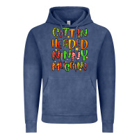 Vintage Denim cotton headed ninny muggins Vintage Hoodie - MaliasSmallBusiness