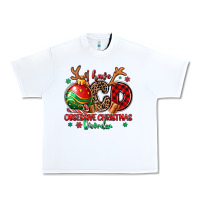 White i have ocd obsessive christmas disorder Urban Heavy Tee - MaliasSmallBusiness