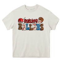 Cream raising ballers Heavy Core Tee - AdoDesignShop