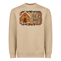 Mushroom Let it snow Heavyweight Sweatshirt - Bettercallsaul