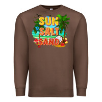 Chestnut Sun salt sand Premium Sweatshirt - FaDigitalArtStudio