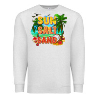 Oatmeal Heather Sun salt sand Premium Sweatshirt - FaDigitalArtStudio