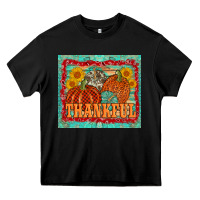 Black pumpkin sunflower tumbler Heavy Core Tee - AdoDesignShop
