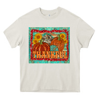 Cream pumpkin sunflower tumbler Heavy Core Tee - AdoDesignShop