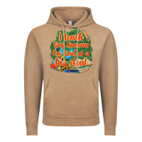Vintage Coffee i teach tiny humans im kind of a big deal Vintage Hoodie - NancyCooperArtShop