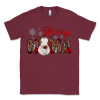 Burgundy merry mama Classic Tee - JahusDesignShop