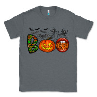 Charcoal Heather boo halloween Classic Tee - CowhideDigitalArt