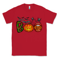 Red boo halloween Classic Tee - CowhideDigitalArt