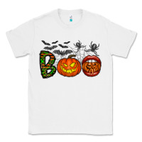 White boo halloween Classic Tee - CowhideDigitalArt