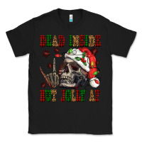 Black Dead inside but jolly af Classic Tee - NancyCooperArtShop