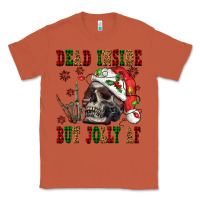 Copper Dead inside but jolly af Classic Tee - NancyCooperArtShop