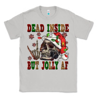 Moon Dust Dead inside but jolly af Classic Tee - NancyCooperArtShop