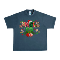 Midnight Navy jingle balls Urban Heavy Tee - MaliasSmallBusiness