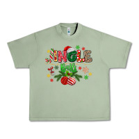 Oil Green jingle balls Urban Heavy Tee - MaliasSmallBusiness