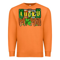 Carrot St. Patrick's lucky mama Premium Sweatshirt - OliviaCreatesArt