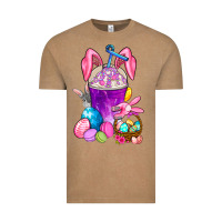 Vintage Coffee Happy Easter coffee cup Vintage Tee - NancyCooperArtShop