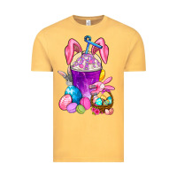 Vintage Mustard Happy Easter coffee cup Vintage Tee - NancyCooperArtShop
