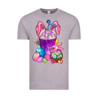 Vintage Zinc Happy Easter coffee cup Vintage Tee - NancyCooperArtShop