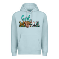 Blue Mist girl mama Premium Hoodie - JahusDesignShop