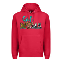 Cardinal girl mama Premium Hoodie - JahusDesignShop