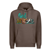 Coffee girl mama Premium Hoodie - JahusDesignShop