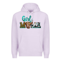 Lilac girl mama Premium Hoodie - JahusDesignShop