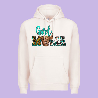Girl Mama Premium Hoodie Designed By Jahusdesignshop