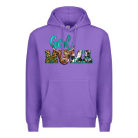 Purple girl mama Premium Hoodie - JahusDesignShop