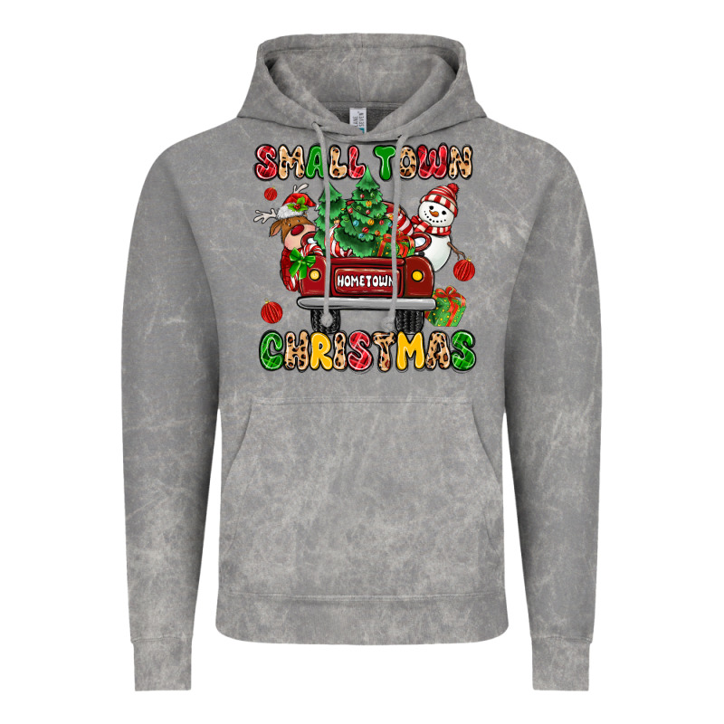 Christmas Santa And Reindeer Truck Vintage Hoodie by MaliasSmallBusiness | Teevron