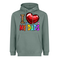 Sage i love my dads Heavyweight Hoodie - OliviaCreatesArt