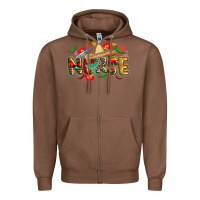Chestnut cinco de mayo nurse Zipper Hoodie - CowGirlArtShop