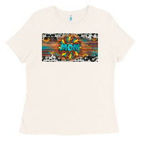 Bone leopard sunflower mom license plate Ladies Tee - Artiststas