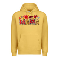 Antique Gold Valentine's Day Mama Mother's Day Premium Hoodie - HowdyJamesFarm