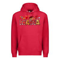 Cardinal Valentine's Day Mama Mother's Day Premium Hoodie - HowdyJamesFarm