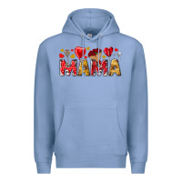 Colony Blue Valentine's Day Mama Mother's Day Premium Hoodie - HowdyJamesFarm
