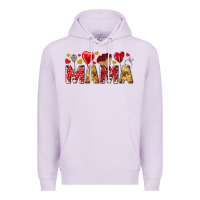 Lilac Valentine's Day Mama Mother's Day Premium Hoodie - HowdyJamesFarm