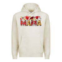 Oatmeal Heather Valentine's Day Mama Mother's Day Premium Hoodie - HowdyJamesFarm