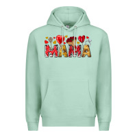 Seafoam Valentine's Day Mama Mother's Day Premium Hoodie - HowdyJamesFarm