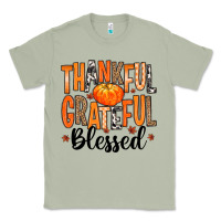 Matcha Thankful Grateful Blessed Classic Tee - MaliasSmallBusiness