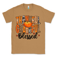 Toasted Coconut Thankful Grateful Blessed Classic Tee - MaliasSmallBusiness
