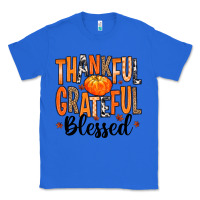 True Royal Thankful Grateful Blessed Classic Tee - MaliasSmallBusiness