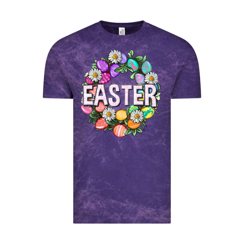 Easter With Eggs And Daisy Vintage Tee by NancyCooperArtShop | Teevron