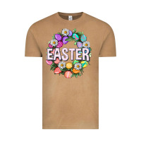 Vintage Camel Easter with eggs and daisy Vintage Tee - NancyCooperArtShop