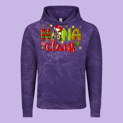 Nana Claus Vintage Hoodie Designed By Maliassmallbusiness
