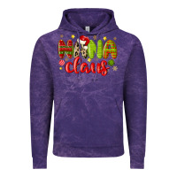 Cloud Purple nana claus Vintage Hoodie - MaliasSmallBusiness