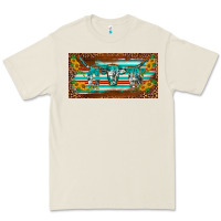 Bone western howdy cowgirl leopard serape   license plate template Premium Tee - BarkalooDesign