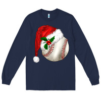 Navy christmas sports Long Sleeve Tee - BarkalooDesign