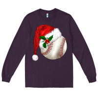 Plum christmas sports Long Sleeve Tee - BarkalooDesign
