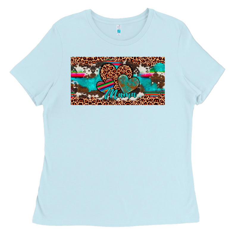 Hearts Mama License Plate Ladies Tee by Artiststas | Teevron